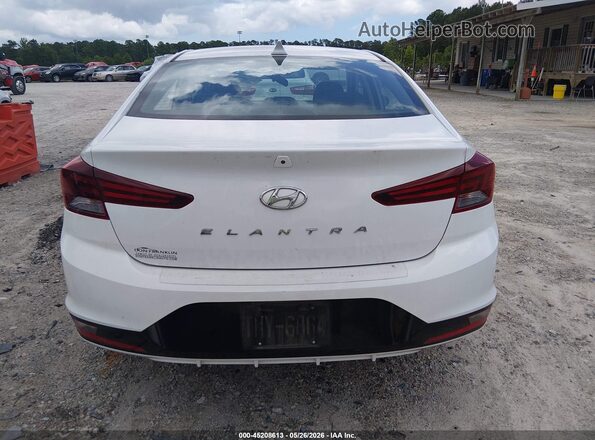 5NPD84LF4KH455294 2019 HYUNDAI ELANTRA White 