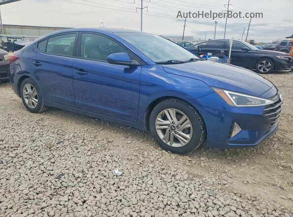 5NPD84LF4LH542498 2020 HYUNDAI ELANTRA Blue Առջևի աջ