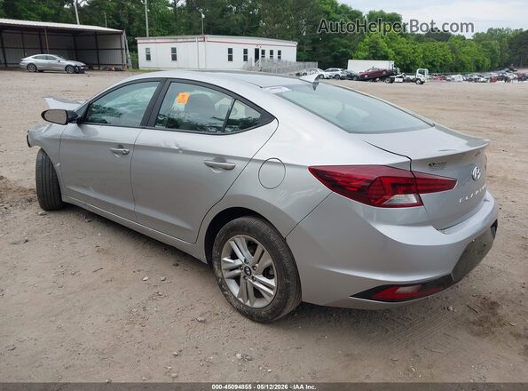 5NPD84LF4LH573086 2020 HYUNDAI ELANTRA Gray Trasero izquierdo