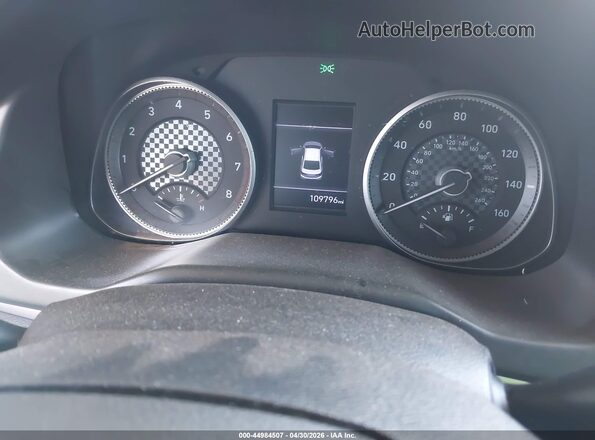 5NPD84LF4LH608712 2020 HYUNDAI ELANTRA White Հետևի նստատեղերի տեսք