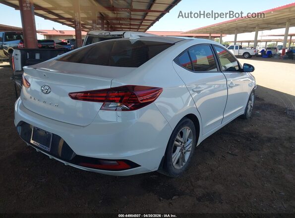 5NPD84LF4LH608712 2020 HYUNDAI ELANTRA White Հետևի աջ