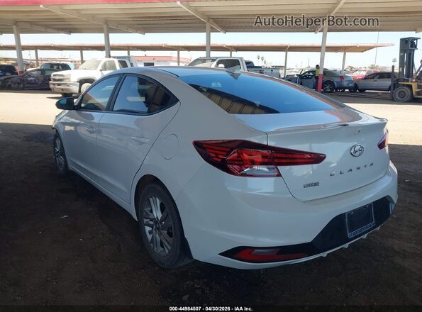 5NPD84LF4LH608712 2020 HYUNDAI ELANTRA White Հետևի ձախ