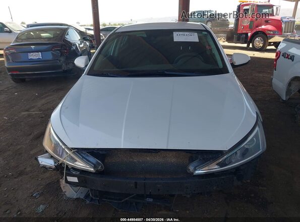 5NPD84LF4LH608712 2020 HYUNDAI ELANTRA White Սարքավորումների վահանակի տեսք