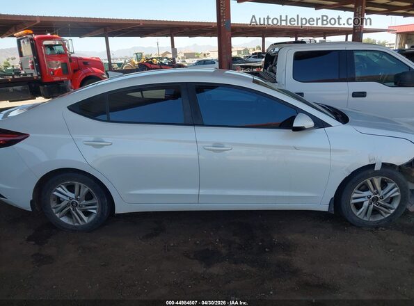 5NPD84LF4LH608712 2020 HYUNDAI ELANTRA White Սալոնի հետևի տեսք