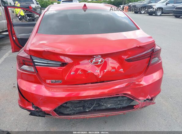 5NPD84LF4LH626398 2020 HYUNDAI ELANTRA Red 
