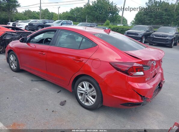 5NPD84LF4LH626398 2020 HYUNDAI ELANTRA Red 