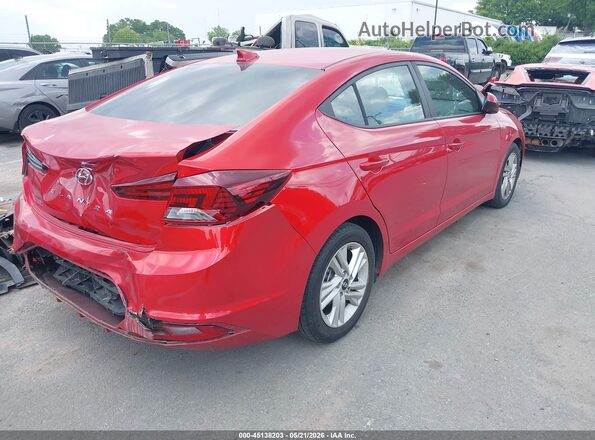 5NPD84LF4LH626398 2020 HYUNDAI ELANTRA Red 