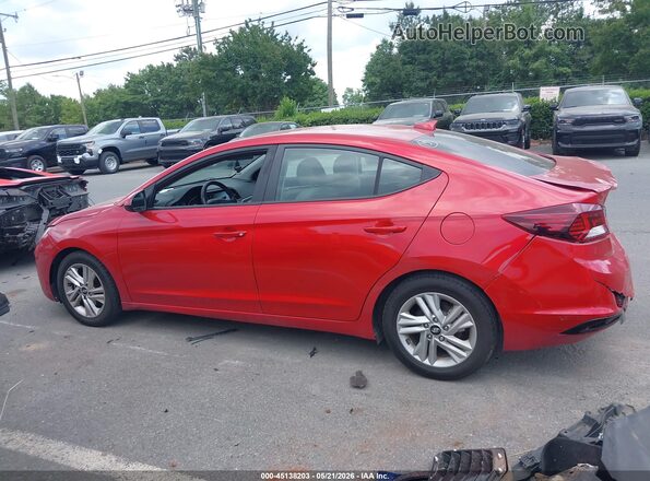 5NPD84LF4LH626398 2020 HYUNDAI ELANTRA Red 