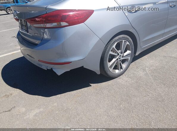 5NPD84LF5HH001063 2017 HYUNDAI ELANTRA Silver წინა ხედი
