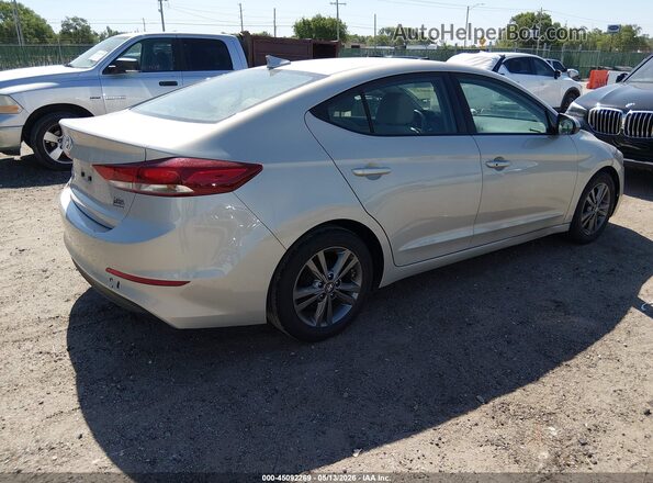 5NPD84LF5HH014055 2017 HYUNDAI ELANTRA Silver უკანა მარჯვენა