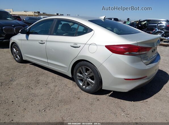 5NPD84LF5HH014055 2017 HYUNDAI ELANTRA Silver უკანა მარცხენა