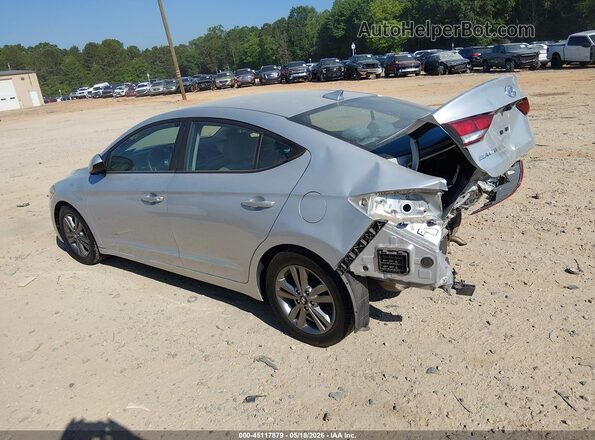 5NPD84LF5HH073266 2017 HYUNDAI ELANTRA Silver Tył lewy