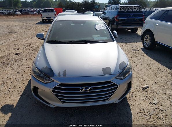 5NPD84LF5HH073266 2017 HYUNDAI ELANTRA Silver Widok wnętrza z tyłu