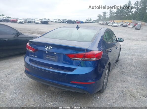 5NPD84LF5HH104533 2017 HYUNDAI ELANTRA Blue უკანა მარჯვენა