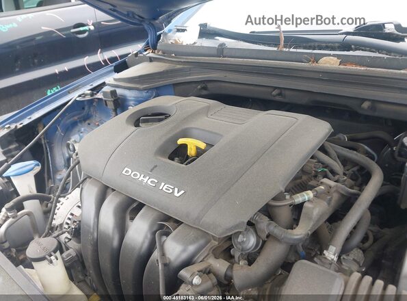 5NPD84LF5HH104533 2017 HYUNDAI ELANTRA Blue უკანა ხედი