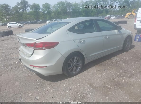 5NPD84LF5HH120621 2017 HYUNDAI ELANTRA Серебряный Задняя правая четверть