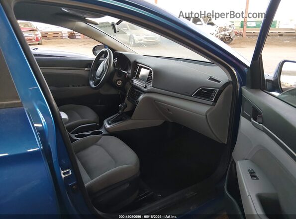 5NPD84LF5HH121669 2017 HYUNDAI ELANTRA Blue 