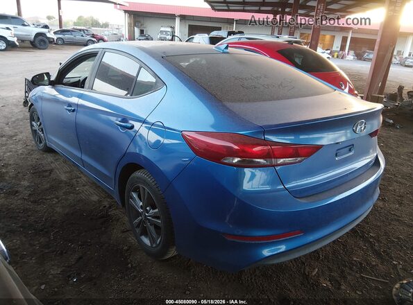 5NPD84LF5HH121669 2017 HYUNDAI ELANTRA Blue 