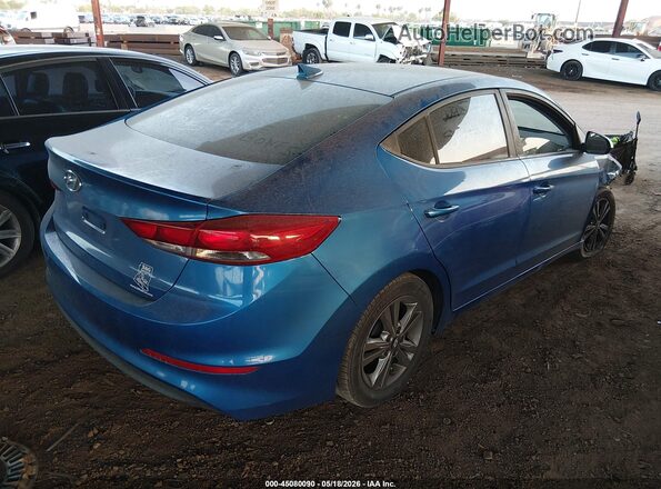 5NPD84LF5HH121669 2017 HYUNDAI ELANTRA Blue 