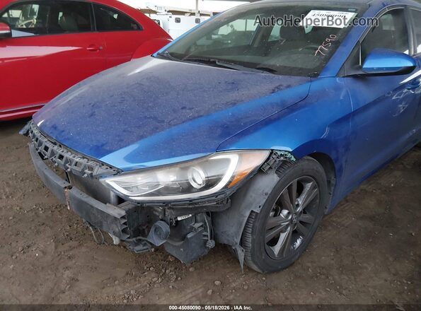 5NPD84LF5HH121669 2017 HYUNDAI ELANTRA Blue 