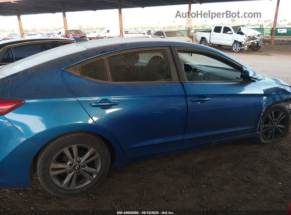 5NPD84LF5HH121669 2017 HYUNDAI ELANTRA Blue 