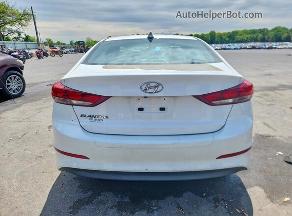 5NPD84LF5HH145325 2017 HYUNDAI ELANTRA White Հետևի տեսք