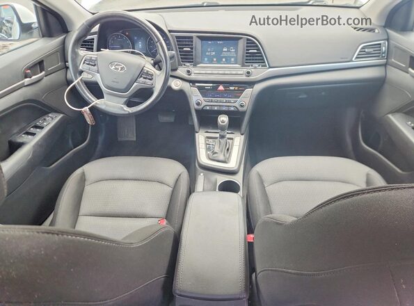 5NPD84LF5HH145325 2017 HYUNDAI ELANTRA White Առջևի վահանակի տեսք