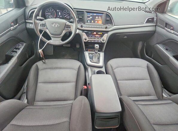 5NPD84LF5JH261436 2018 HYUNDAI ELANTRA Gray 