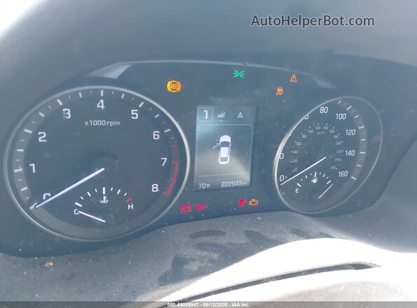 5NPD84LF5JH265003 2018 HYUNDAI ELANTRA Silver Հետևի նստատեղերի տեսք