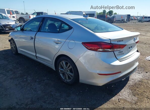 5NPD84LF5JH265003 2018 HYUNDAI ELANTRA Silver Հետևի ձախ
