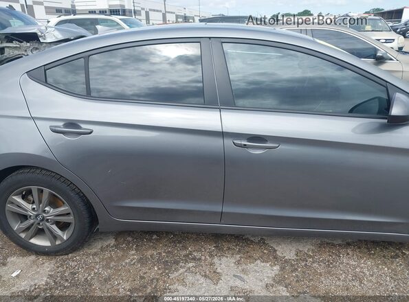 5NPD84LF5JH307606 2018 HYUNDAI ELANTRA Gray Панорамний вид салону 360°