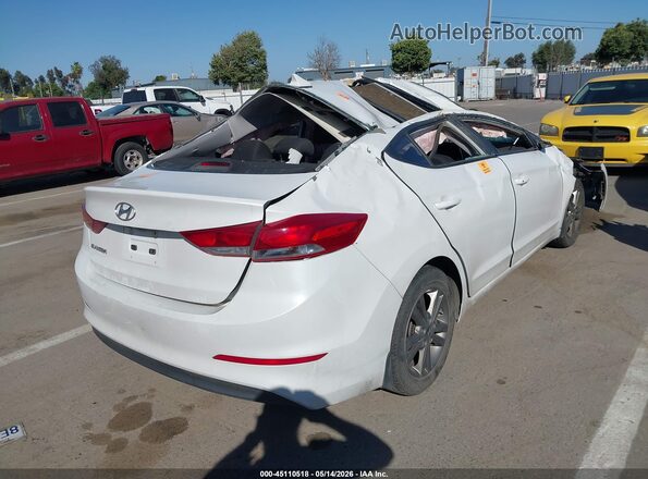 5NPD84LF5JH329346 2018 HYUNDAI ELANTRA White Tył prawy