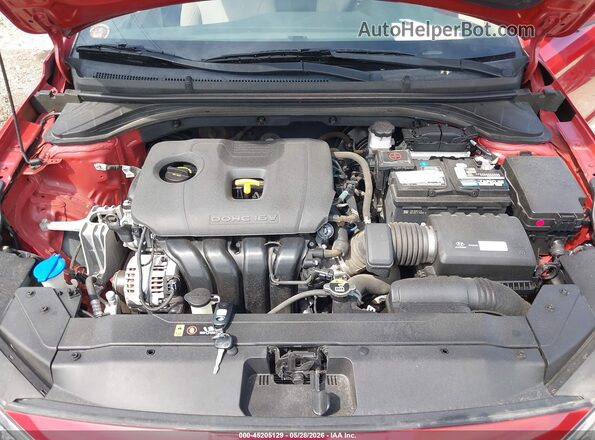 5NPD84LF5KH415449 2019 HYUNDAI ELANTRA Red Vista trasera