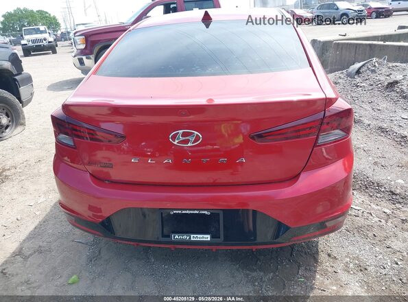 5NPD84LF5KH415449 2019 HYUNDAI ELANTRA Red 
