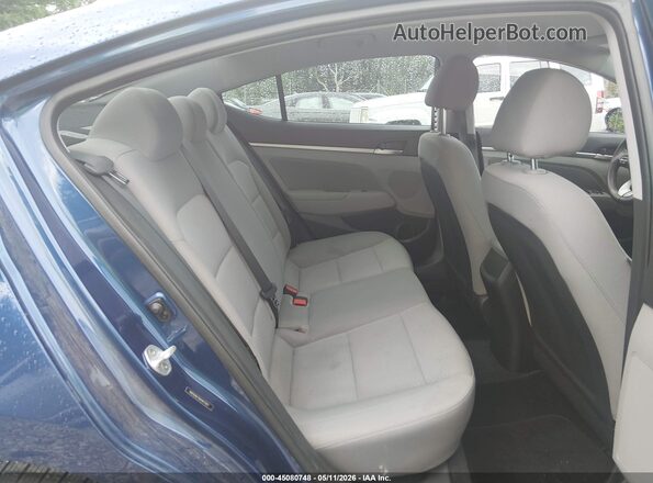 5NPD84LF5KH417427 2019 HYUNDAI ELANTRA Blue VIN sticker view