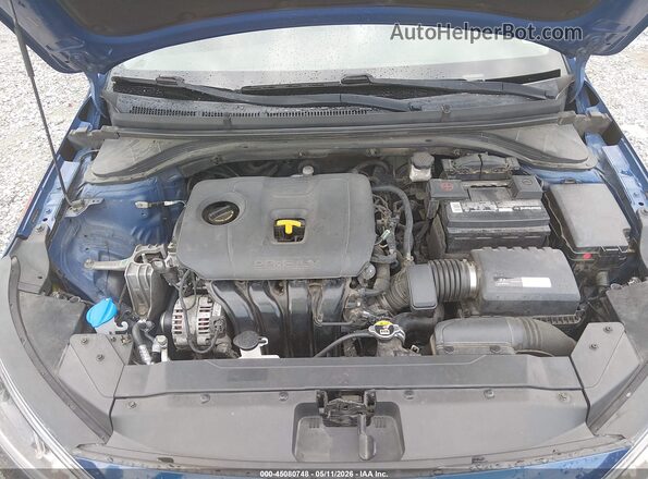 5NPD84LF5KH417427 2019 HYUNDAI ELANTRA Blue Rear view