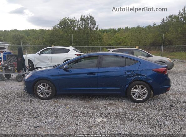 5NPD84LF5KH417427 2019 HYUNDAI ELANTRA Blue 360 interior view