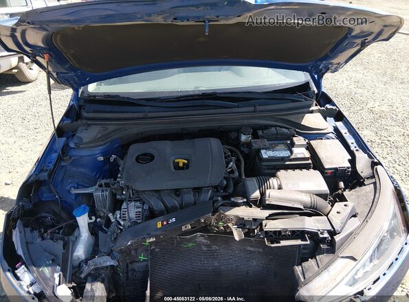 5NPD84LF5KH418013 2019 HYUNDAI ELANTRA Blue Rear view