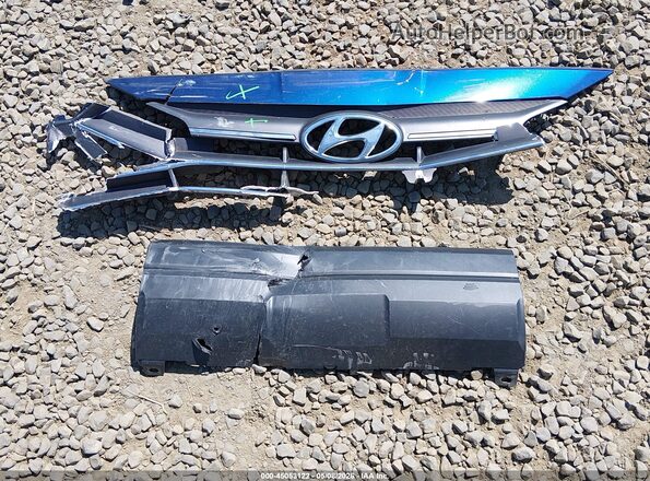 5NPD84LF5KH418013 2019 HYUNDAI ELANTRA Blue Instrument cluster view
