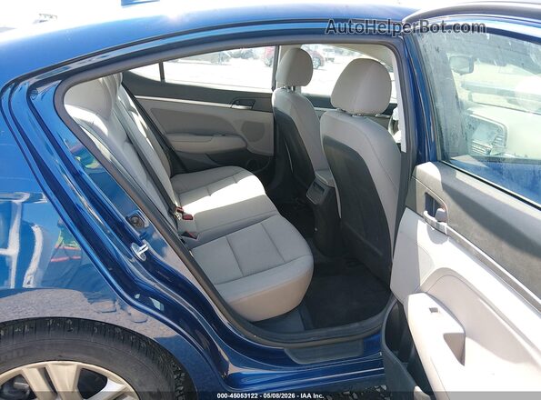 5NPD84LF5KH418013 2019 HYUNDAI ELANTRA Blue VIN sticker view