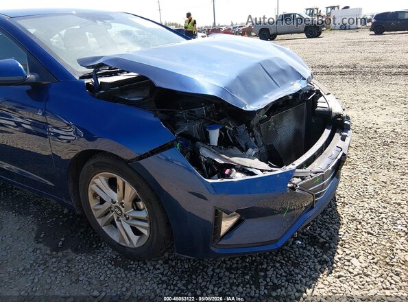 5NPD84LF5KH418013 2019 HYUNDAI ELANTRA Blue 