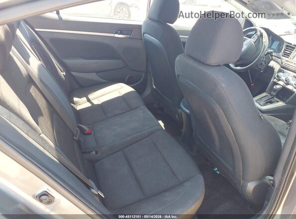 5NPD84LF5KH422319 2019 HYUNDAI ELANTRA Gray 