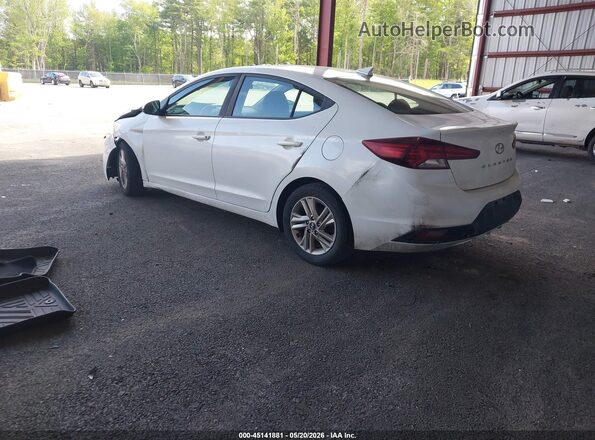 5NPD84LF5KH427469 2019 HYUNDAI ELANTRA White Հետևի ձախ