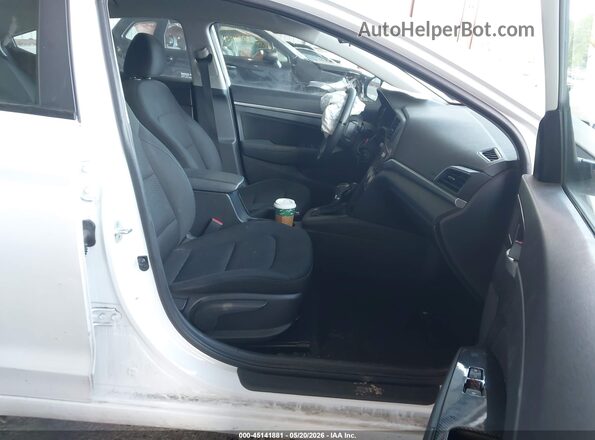 5NPD84LF5KH427469 2019 HYUNDAI ELANTRA White Սալոնի դիմացի տեսք