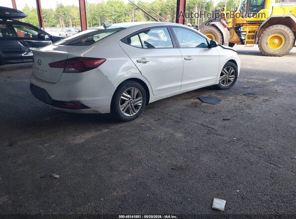 5NPD84LF5KH427469 2019 HYUNDAI ELANTRA White Հետևի աջ