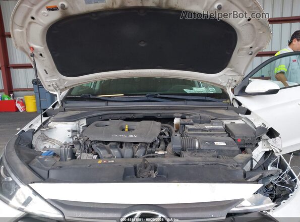 5NPD84LF5KH427469 2019 HYUNDAI ELANTRA White Հետևի տեսք