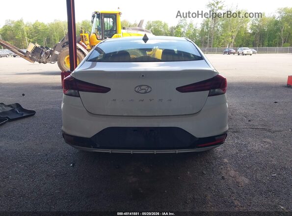 5NPD84LF5KH427469 2019 HYUNDAI ELANTRA White 