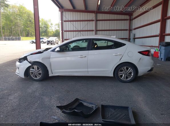 5NPD84LF5KH427469 2019 HYUNDAI ELANTRA White Սալոնի 360 աստիճան տեսք