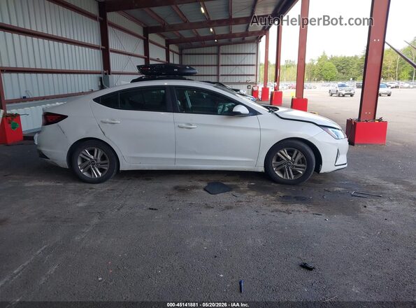 5NPD84LF5KH427469 2019 HYUNDAI ELANTRA White Սալոնի հետևի տեսք