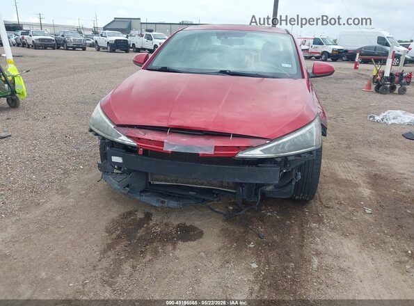 5NPD84LF5KH429125 2019 HYUNDAI ELANTRA Red Դիմացի տեսք